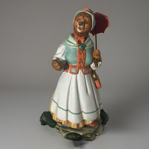 VINTAGE " MAMA BEAR " SCOTT GUSTAFSON THE GREENWICH WORKSHOP COLLECTION 008/1950 - Picture 1 of 6